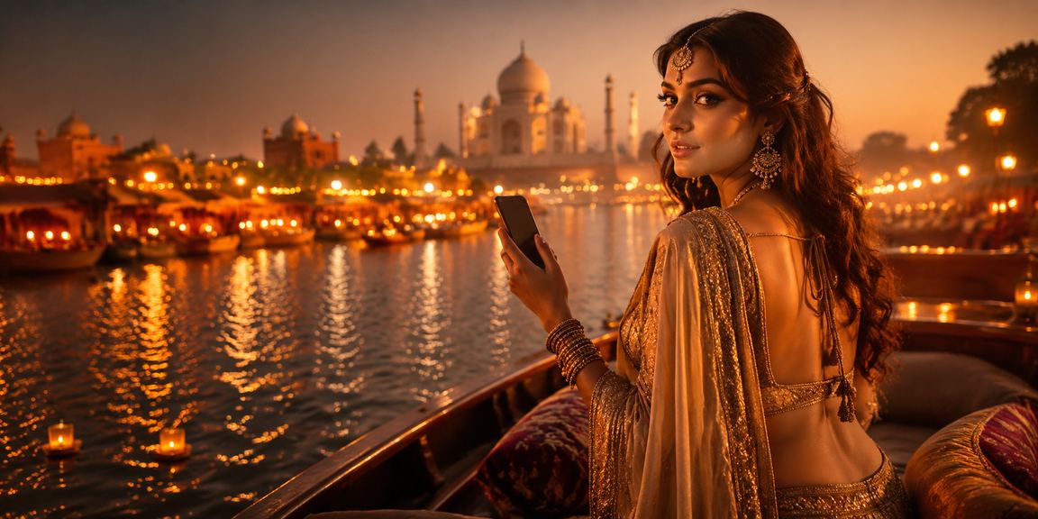 Diwali festive promotion with glowing jackpot coins and offers
